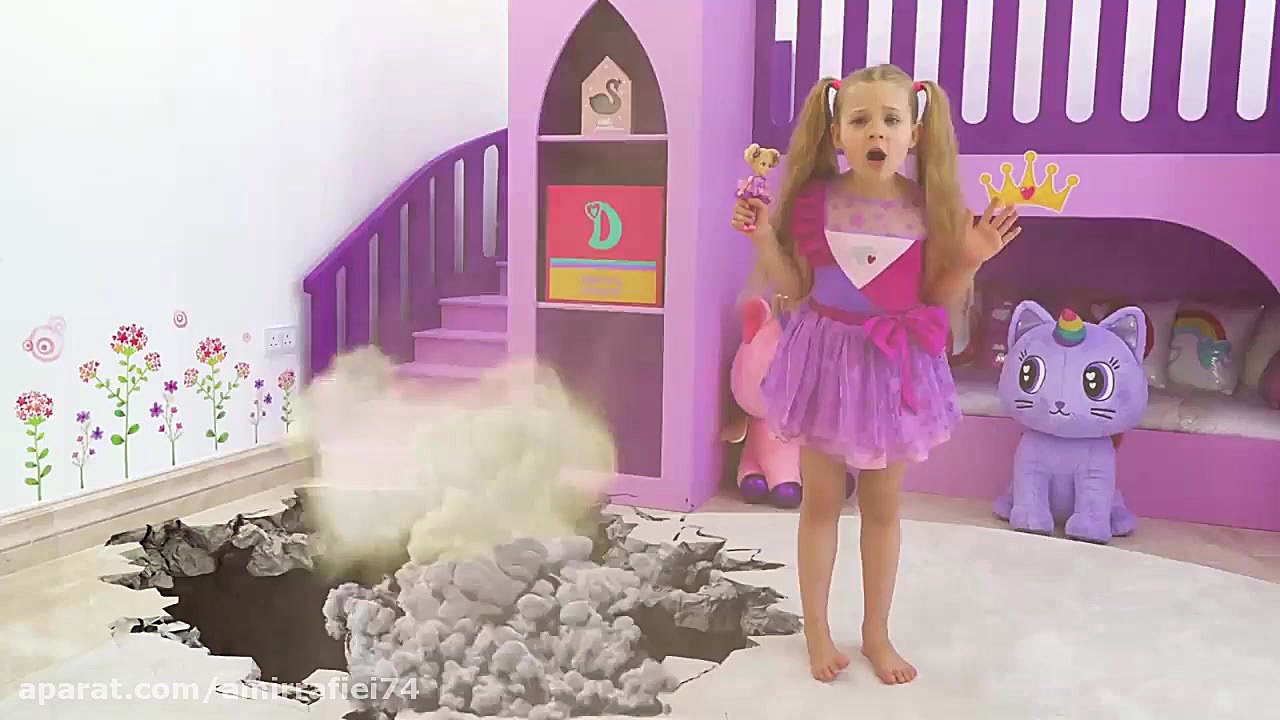 سرگرمی کودک دیانا و روما  دیان...