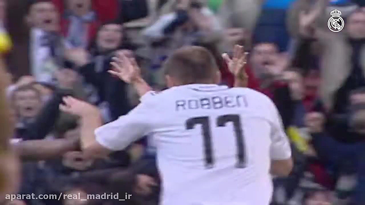 10 گل برتر آرین روبن در دوران...