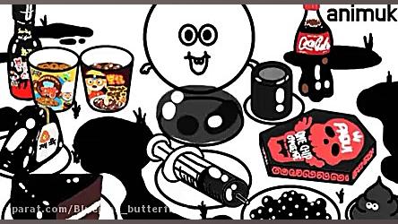 اسمر کارتونی ست سیاه