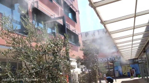 خنکسازی محیط های بیرونی با مه...