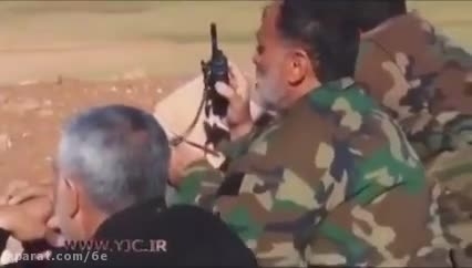 سردار قاسم سلیمانی در خط مقدم...