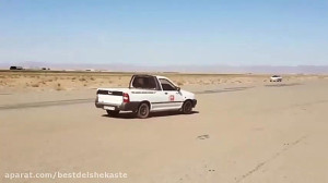 دریفت با پراید وانت رینگ اسپرت...