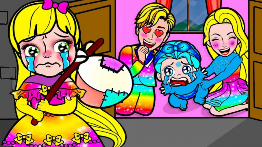 ایده های کارتونی السا و راپونز...