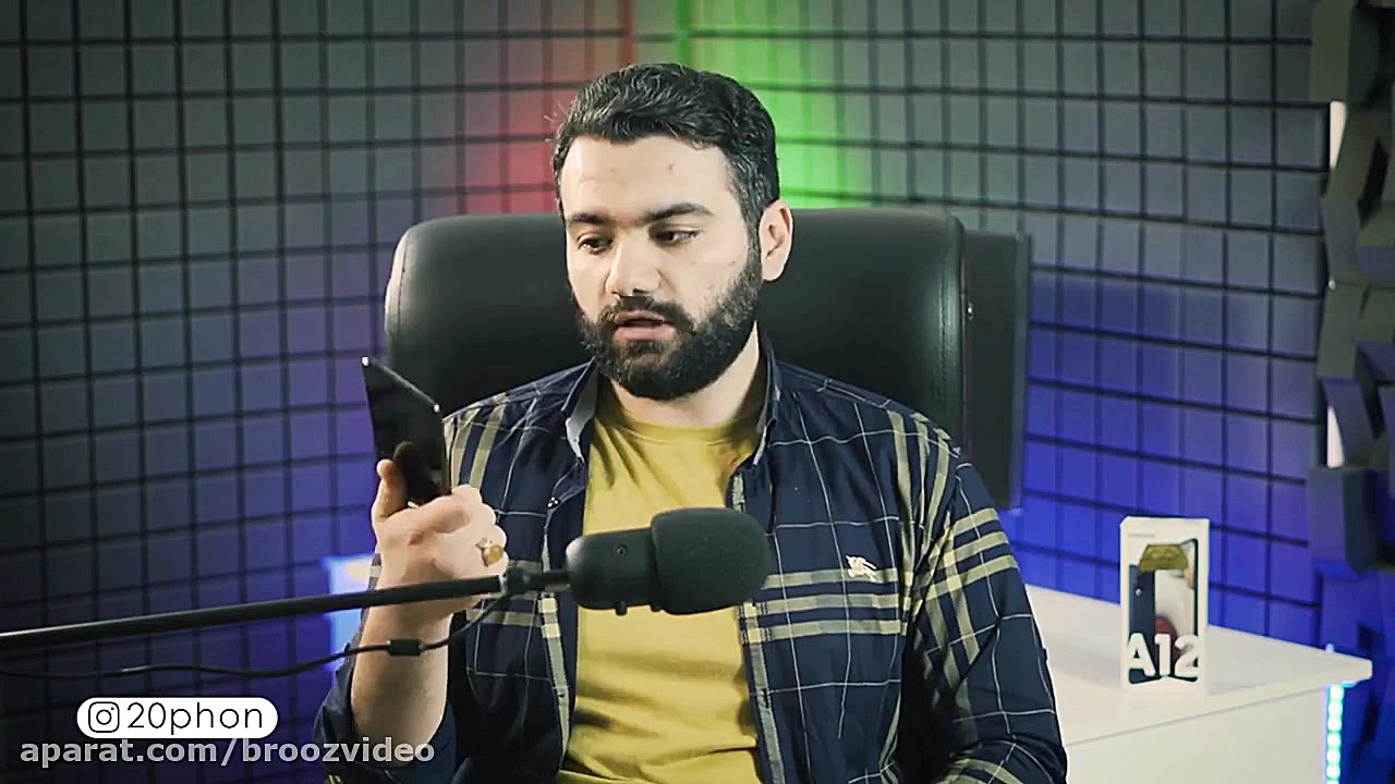 بررسی گوشی گلکسی ای 12 سامسونگ