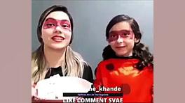 چالش آسمر فود خانم خنده خوردن...