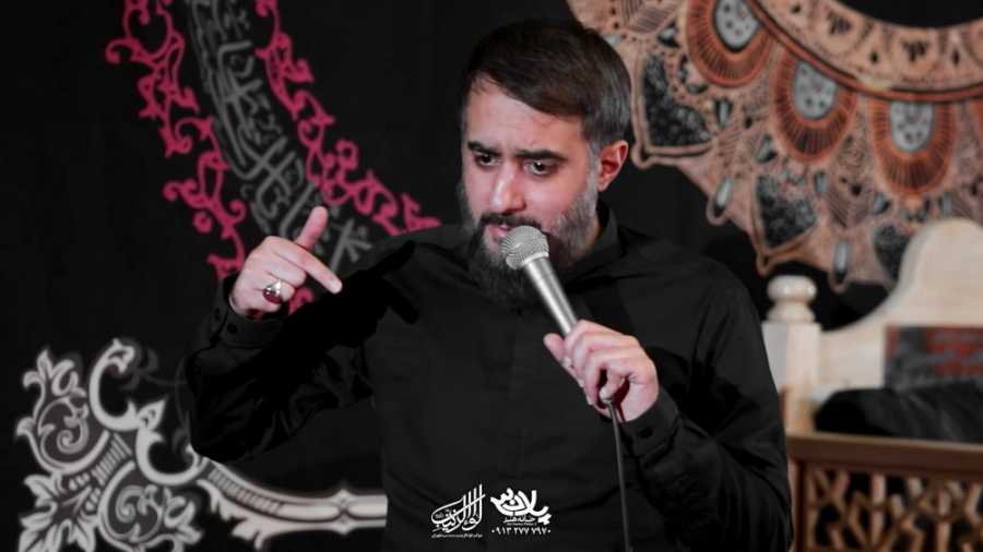 نفس مادرش گرفت | کربلایی محمدح...