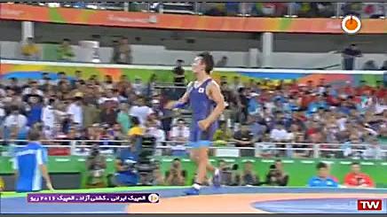 کشتی آزاد المپیک ۲۰۱۶ ریو با گ...