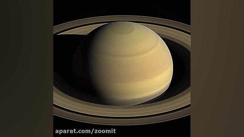 تایم لپس زحل