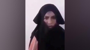 دستگیری داعشی ها با لباس زنانه...