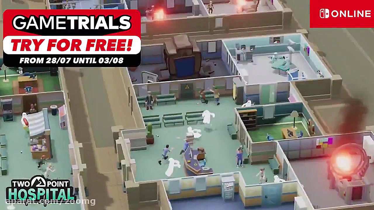 تریلر تازه Two Point Hospital...