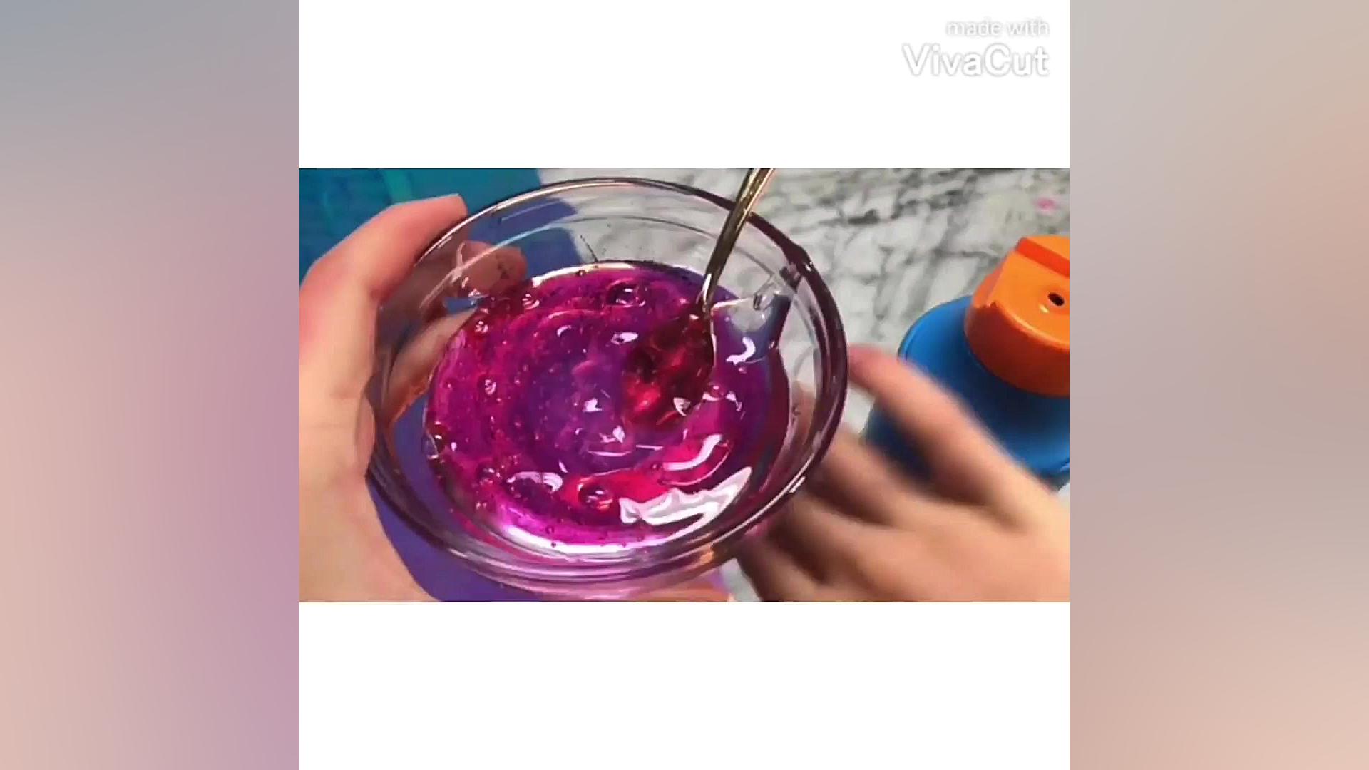 اموزش ساخت اسلایم بدون چسب