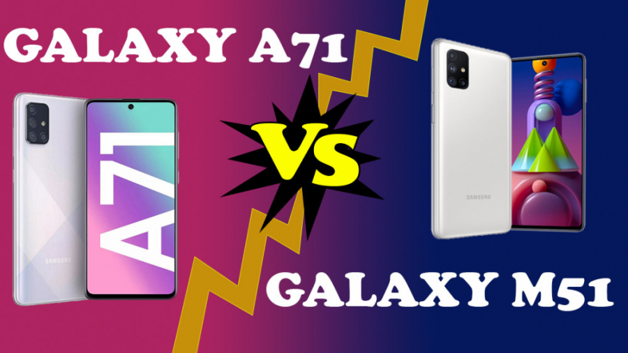 مقایسه گوشی Galaxy M51 با گوشی...