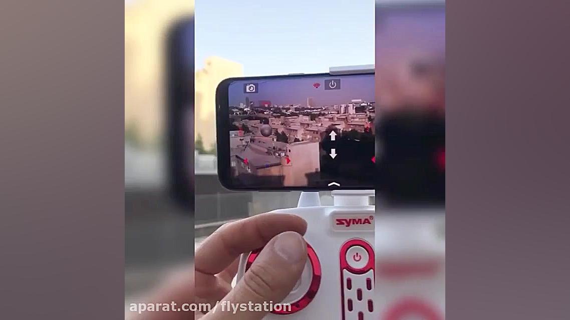 تست ارسال تصویر کوادکوپتر X5UW...