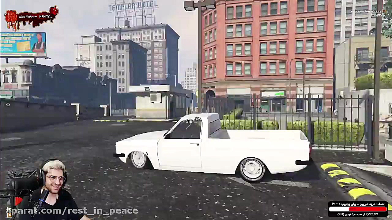 پارت 14 گیم پلی GTA Role Play...