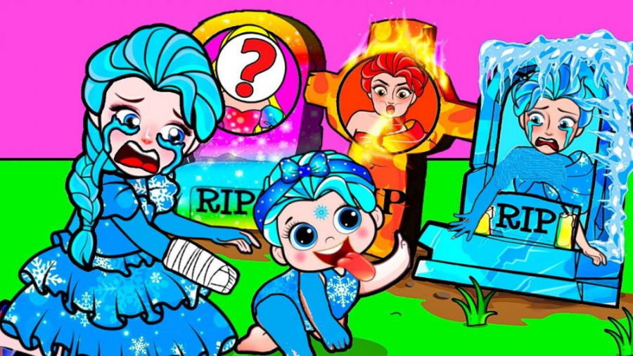 ایده های کارتونی خواهران السا...