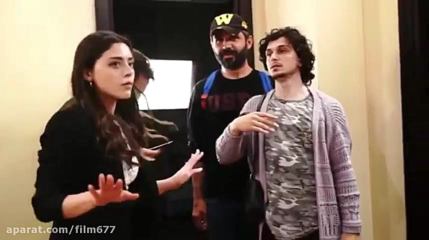 پشت صحنه عالی و جالب از سریال...