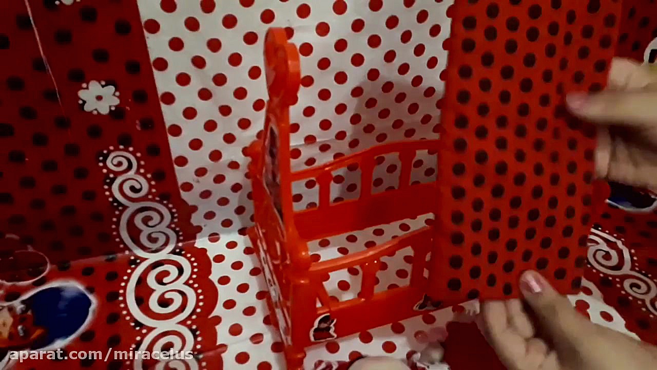 وسایل دختر کفشدوزکی من (گهواره...