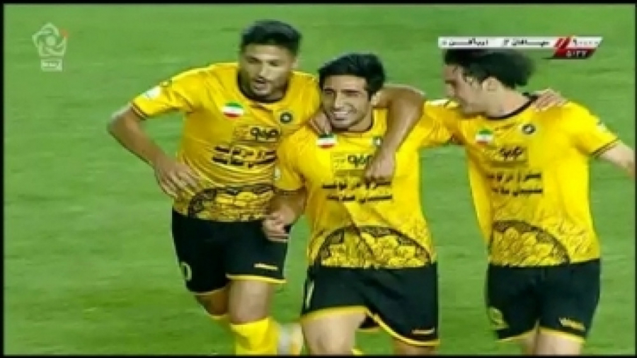 گل دوم سپاهان به ذوب آهن(رضامی...