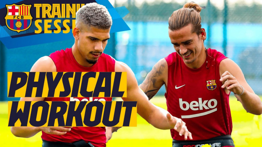 تمرین امروز دوشنبه بارسلونا ;...