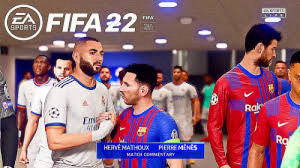 بارسلونا  رئال مادرید FIFA 22...