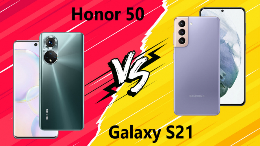 مقایسه Honor 50 با Samsung Gal...