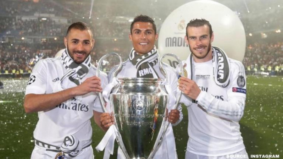 بیل ، بنزما کریستیانو مثلث مخو...