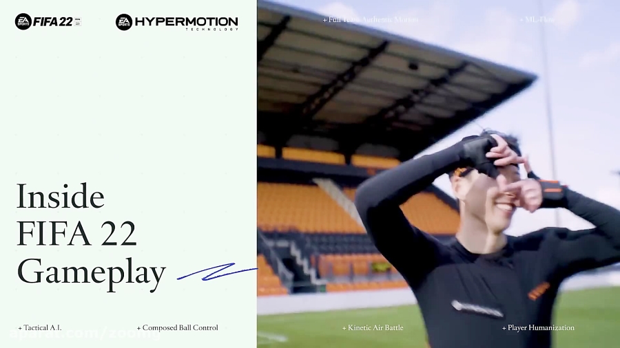 ویدیو گیم پلی بازی FIFA 22  زو...