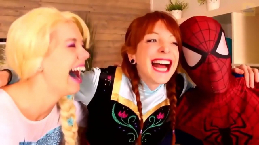 نمایش السا انا  جوکر اسپایدرمن