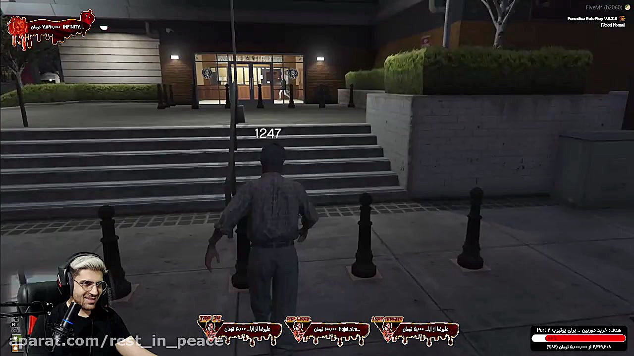 پارت 15 گیم پلی GTA Role Play...