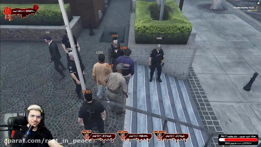 پارت 16 گیم پلی GTA Role Play...