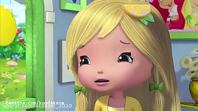 کارتون دختر توت فرنگی