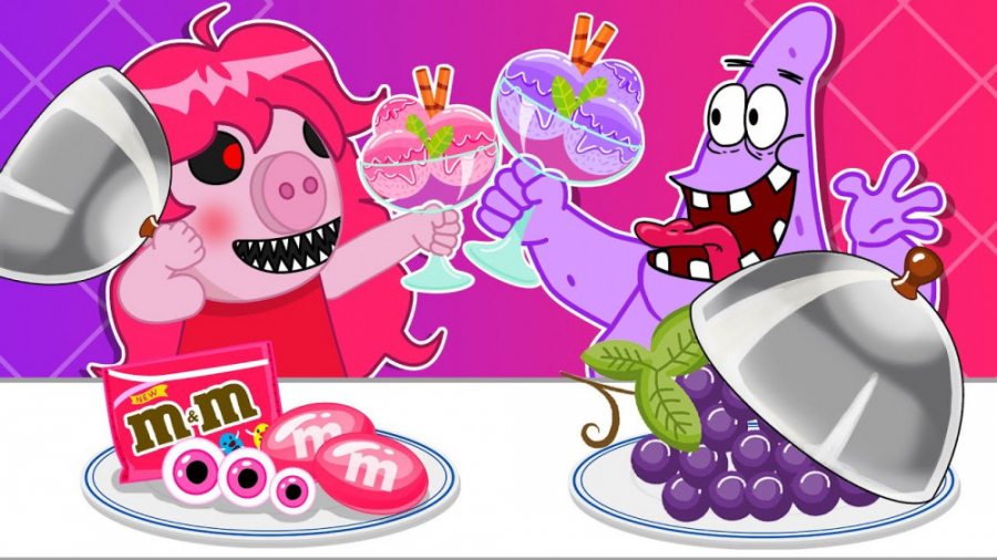 چالش صورتی و بنفش پاتریک