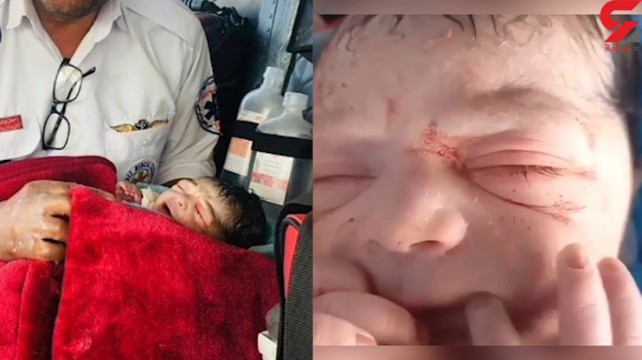 فیلم به دنیا آمدن نوزاد یاسوجی...