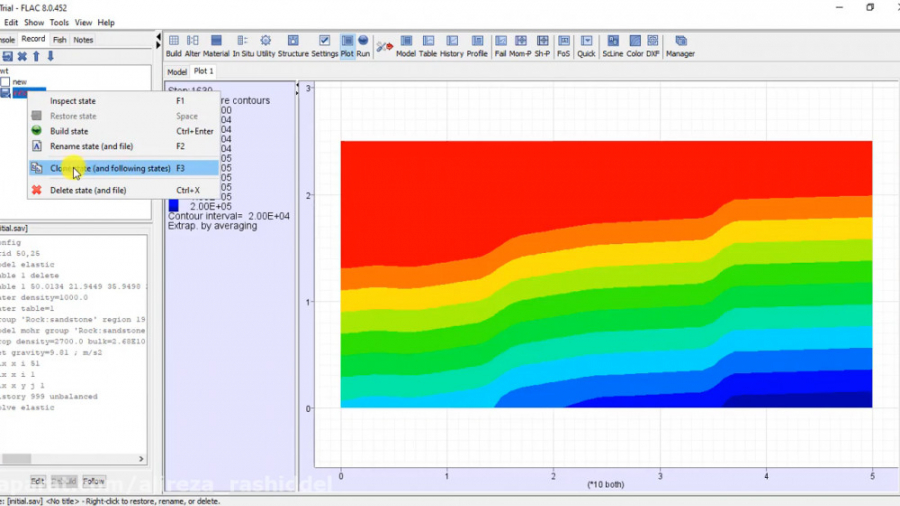 مدلسازی شرایط زهکشی شده و زهکش...