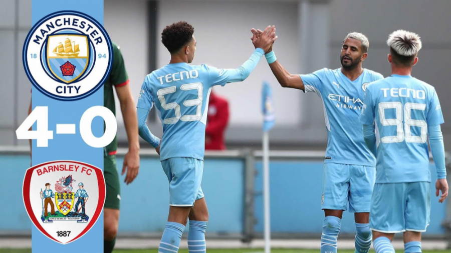 منچسترسیتی ۴ ۰ بارنزلی | خلاصه...