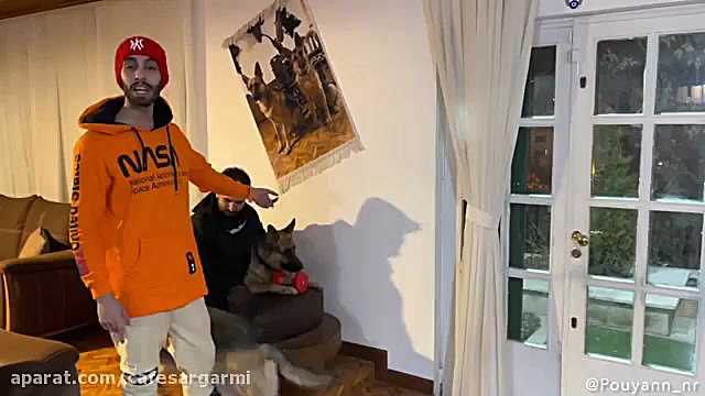 پویان ان ار با بهترین سگ ایران...