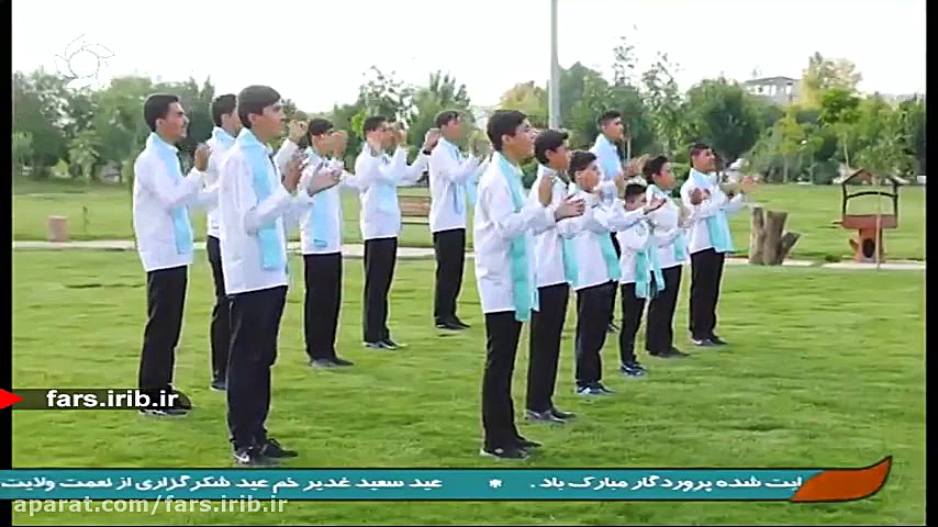 اجرای ترانه شاد در وصف مولا عل...