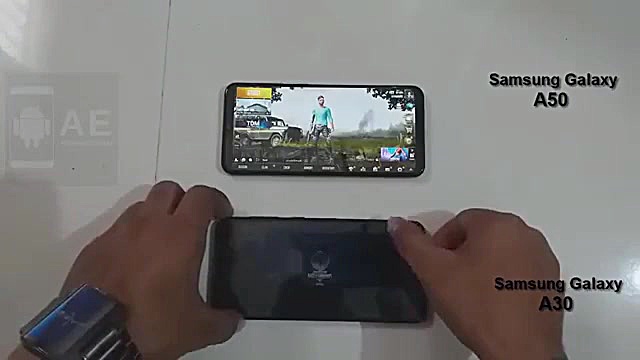 مقایسه بازی پابجی در گوشی سامس...