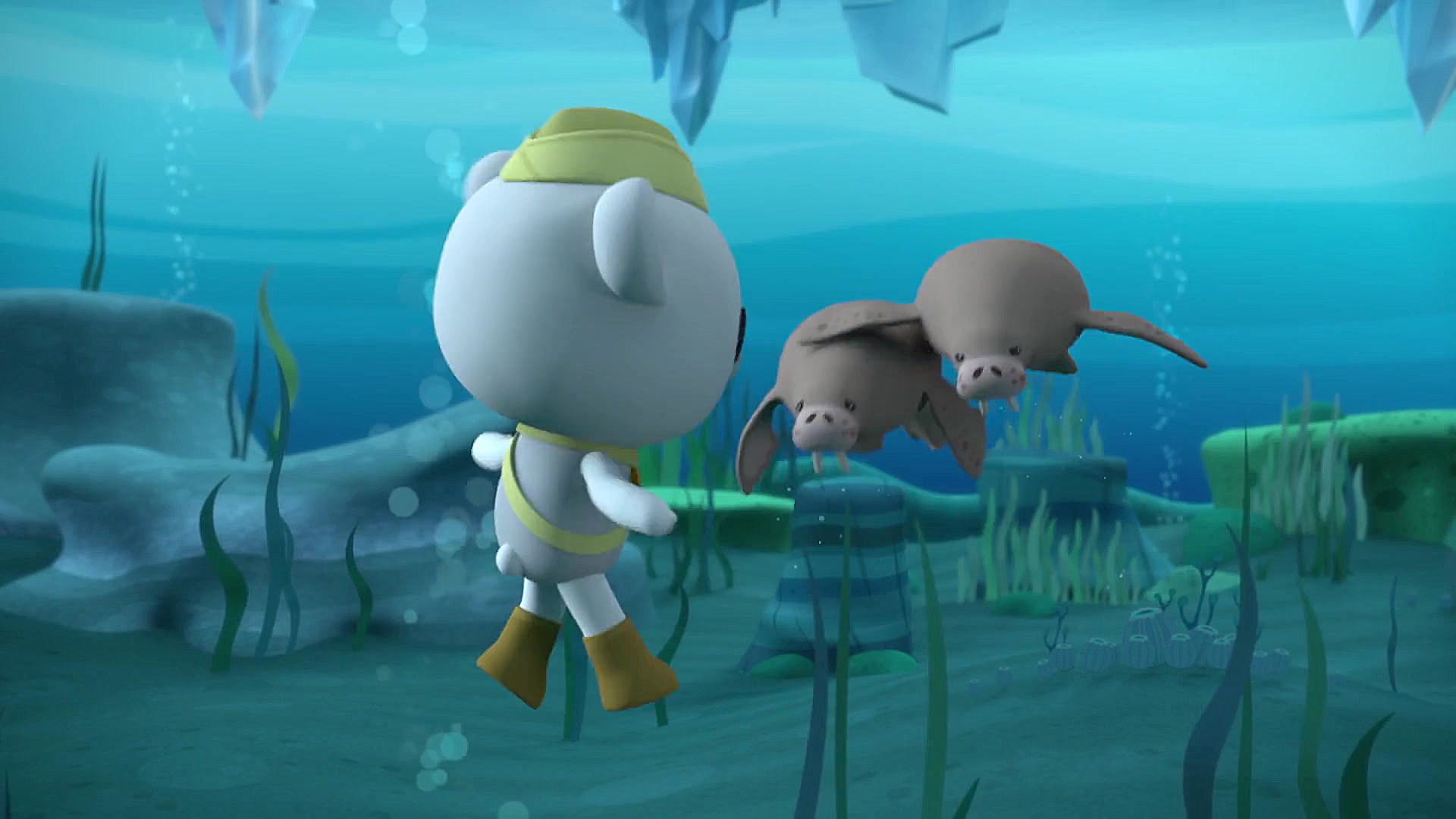دانلود انیمیشن اکتازیون ها  Octonauts زمان1442ثانیه