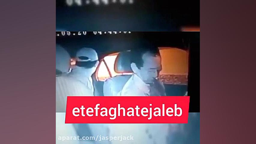 مرگ راننده با خونسردی کامل به...