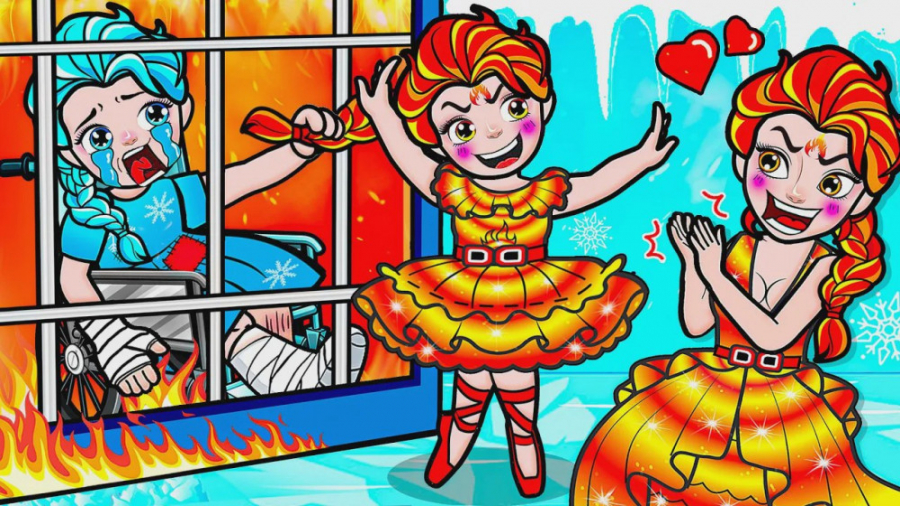 ایده کارتونی السا فروزن  السای...