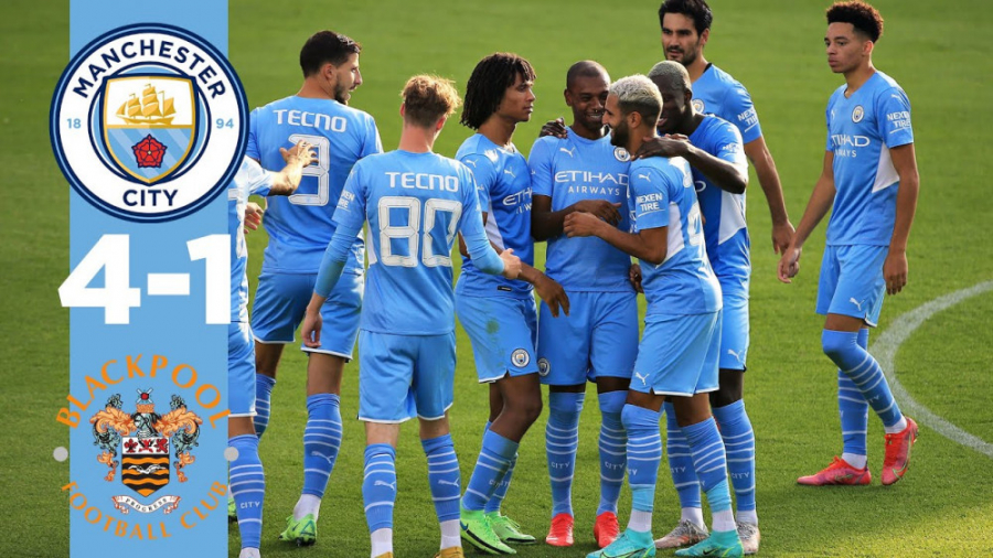 منچسترسیتی ۴ ۱ بلکپول | خلاصه...