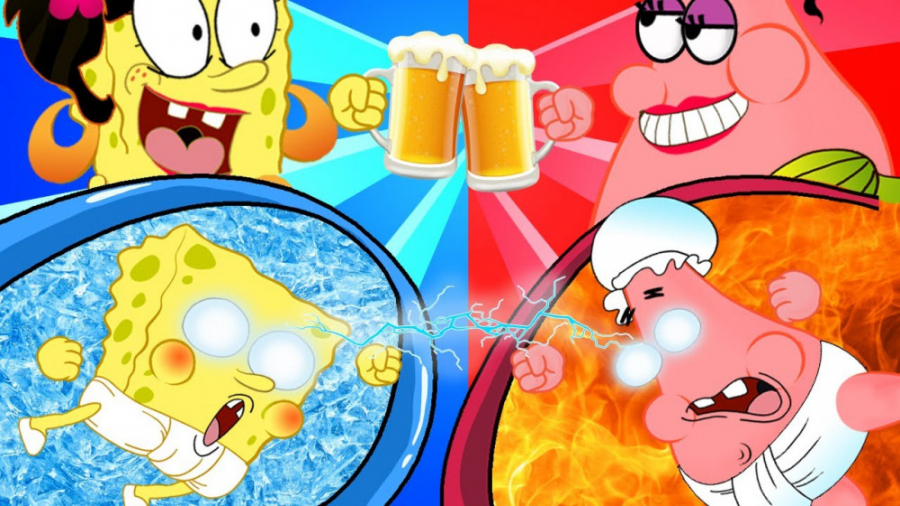 چالش باب اسفنجی و پاتریک نی نی