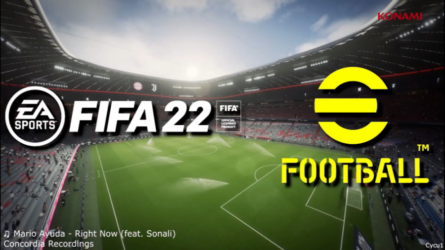 FIFA 22 vs PES 22 مقایسه فیفا...