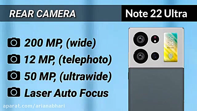 مقایسه سامسونگ گلکسی نوت 22 او...
