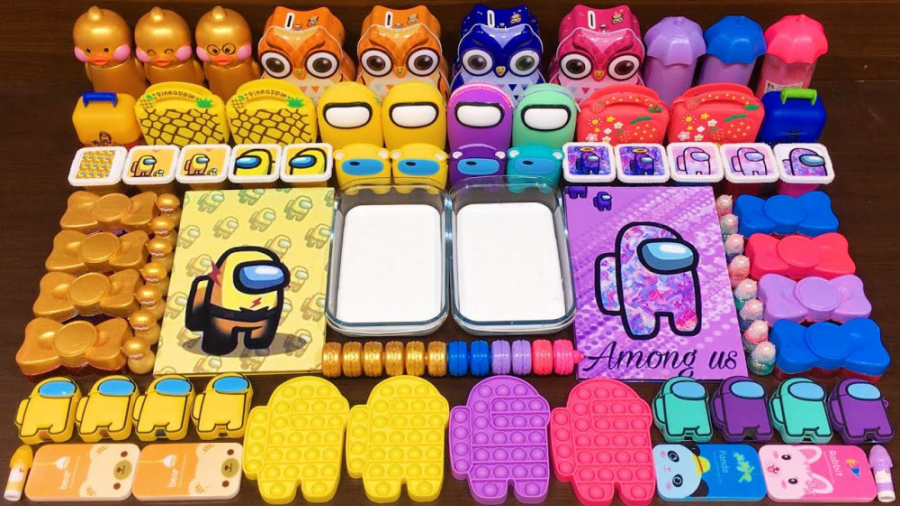 اسلایم آبی و گلکسی امانک آس  م...