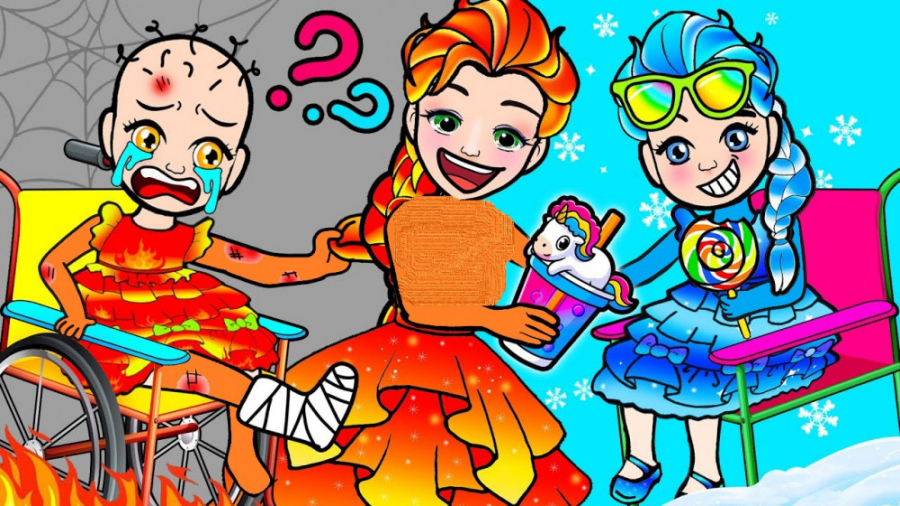 ایده های کارتونی  باربی ساداکو...