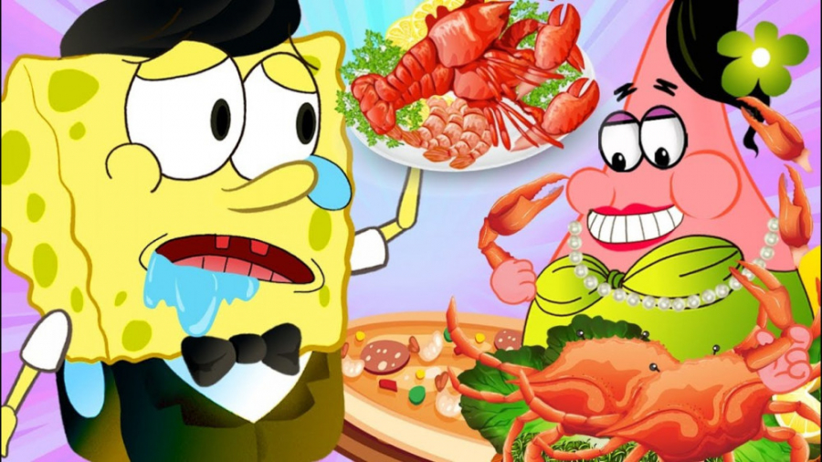 چالش پاتریک و باب اسفنحی پیشخد...