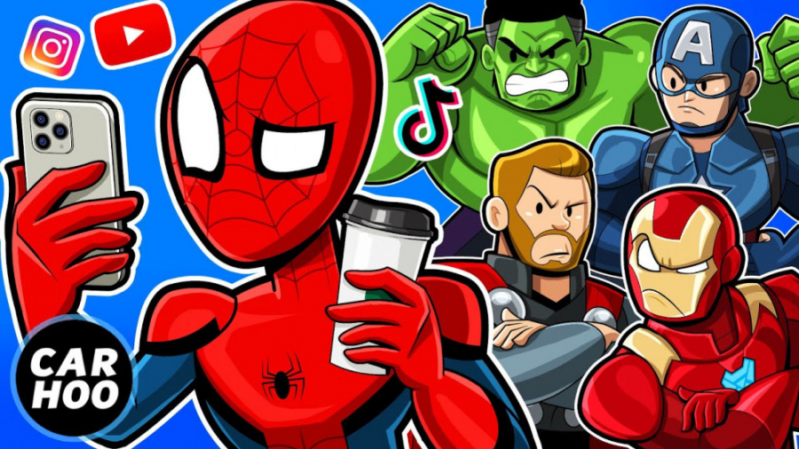 اگه اسپایدرمن یوتیوبر بود !