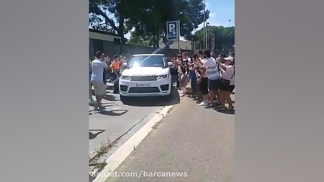 لئو مسی برای آخرین بار نیوکمپ...